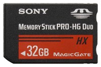 Карта памяти Sony MS PRO-HG Duo 32Gb MSHX32G