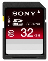 Карта памяти Sony SDHC 32Gb Class 10 SF32NXT