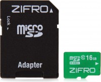 Карта памяти Zifro Z-MSDHC-16/01 MicroSDHC Class 10 + адаптер