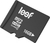 Карта памяти Leef microSDHC Class 10 16GB + adapter