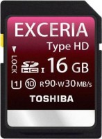 Карта памяти Toshiba   Exceria SDHC 10 UHS-I Type HD 16Gb