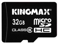 Карта памяти Kingmax microSDHC Class 6 32GB + USB Reader