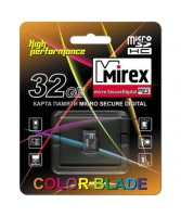 Карта памяти Mirex microSDHC 32Gb Class 4