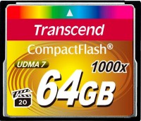 Карта памяти Transcend CompactFlash 64Gb 1000X