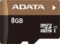 Карта памяти A-Data Premier Pro microSDHC Class 10 UHS-I U1 8GB + SD adapter