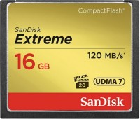 Карта памяти SanDisk CF 16Gb 120MB/s Extreme