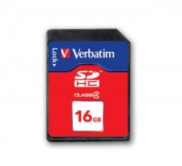 Карта памяти Verbatim SDHC 16GB class 4