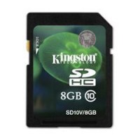 Карта памяти Kingston SDHC Ultimate Class 10 8Gb