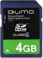 Карта памяти Qumo  SDHC 4 4GB