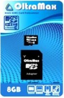 Карта памяти OltraMax  MicroSDHC Class6 8GB