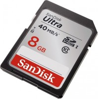 Карта памяти SanDisk Ultra SDHC 8Gb Class 10 (SDSDUN-008G-G46)