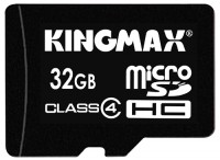 Карта памяти Kingmax microSDHC Class 4 Card 32GB + SD adapter