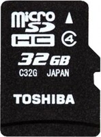 Карта памяти Toshiba  MicroSDHC 4 с адаптером SD 32GB