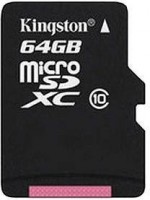 Карта памяти Kingston  MicroSDXC 10 без адаптера 64GB