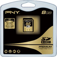 Карта памяти PNY SDHC Class 4 Premium 8Gb (SD8G4PRE-R)