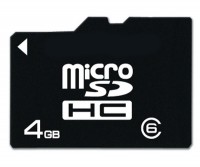 Карта памяти HP microSDHC 4Gb Class 6