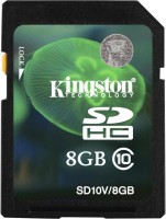 Карта памяти Kingston  SDHC Video Class10 8GB