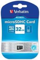 Карта памяти Verbatim microSDHC 32Gb Class 10