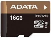 Карта памяти A-Data   microSDHC 10 16Gb + microReader Ver.3