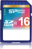 Карта памяти Silicon Power SDHC 16Gb Class 10 со вскрытой упаковкой