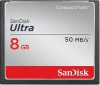 Карта памяти SanDisk CF 8Gb 50MB/s Ultra