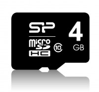 Карта памяти Silicon Power microSD 4Gb Class 10