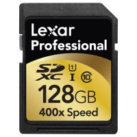 Карта памяти Lexar SDXC 128Gb Class 10 400X Professional