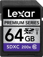 Карта памяти Lexar Premium SDHC 200x 64Gb