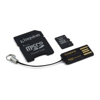 Карта памяти Kingston microSDHC 4Gb Class 4 + adapter(2)