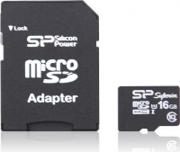 Карта памяти Silicon Power TransFlash 16Gb MicroSDHC Class 10 UHS-I