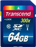 Карта памяти Transcend SDXC 64Gb Class10 Premium UHS-I 300x