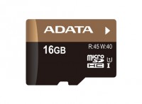 Карта памяти A-Data microSDHC 16Gb Class 10 UHS-I + adapter