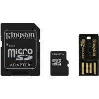 Карта памяти Kingston microSDHC 32Gb Class 4 + adapter(2)