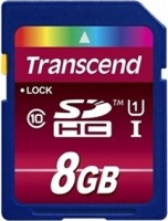 Карта памяти Transcend SDHC 8GB UHS-I Ultimate