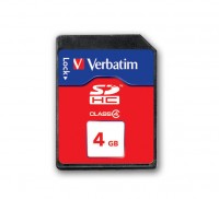 Карта памяти Verbatim SDHC 4Gb Class 4