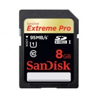 Карта памяти SanDisk SDHC 8Gb Class 10 Extreme Pro