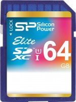 Карта памяти Silicon Power ELITE SDXC UHS Class 1 Class 10 64GB