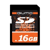 Карта памяти Qumo SDHC 16Gb Class 6