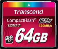 Карта памяти Transcend CF 64Gb 800X