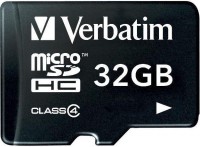 Карта памяти Verbatim  MicroSDHC class 4 32GB