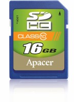 Карта памяти Apacer SDHC 16Gb Class 10