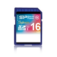 Карта памяти Silicon Power Superior Class 10 UHS-I 16 Gb