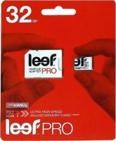 Карта памяти Leef Pro microSDHC 32Gb Class 10 UHS-I + adapter