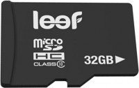 Карта памяти Leef MicroSDHC 32GB Class10 + адаптер