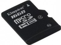 Карта памяти Kingston  MicroSDHC Class10 no adapter 16GB