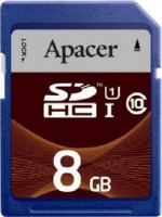 Карта памяти Apacer SDHC 8 Gb Class 10 UHS-I