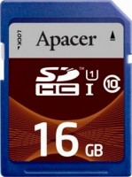 Карта памяти Apacer SDHC 16 Gb Class 10 UHS-I