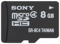 Карта памяти Sony microSDHC 8Gb Class 4 SR8A4