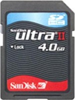 Карта памяти SanDisk   SDHC 4Gb 4 Ultra II