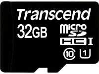 Карта памяти Transcend microSDHC 32Gb Class 10 UHS-1 + adapter